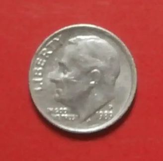 Лот: 18283959. Фото: 1. США 10 центов (1 дайм) 1989 P... Америка