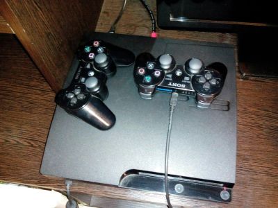 Лот: 5049705. Фото: 1. PlayStation3 320gb+Куча дисков... Игровые приставки, консоли