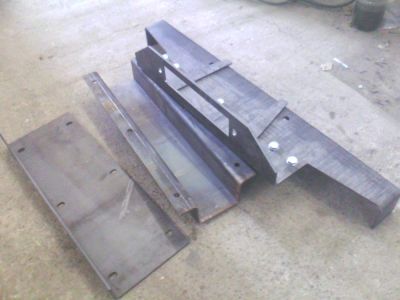 Лот: 4427875. Фото: 1. Площадка под лебедку VW Amarok. Навесные силовые механизмы