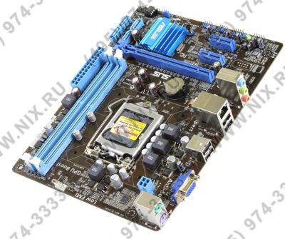 Лот: 7611324. Фото: 1. Материнская плата ASUS P8H61-M... Материнские платы