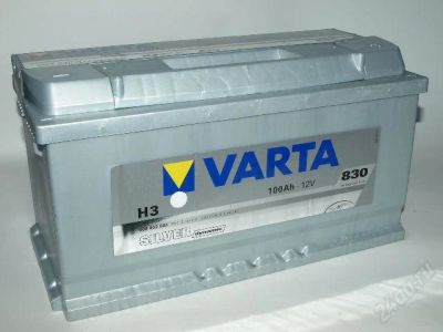 Лот: 6360483. Фото: 1. Аккумулятор Varta-100R Silver... Аккумуляторы