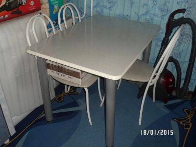 Лот: 6114064. Фото: 1. Стол кухонный. Столы, стулья, обеденные группы