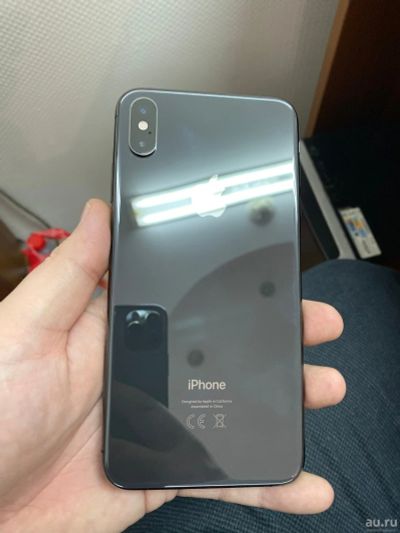 Лот: 14855166. Фото: 1. Apple Iphone XS Max Черный 256гб... Смартфоны