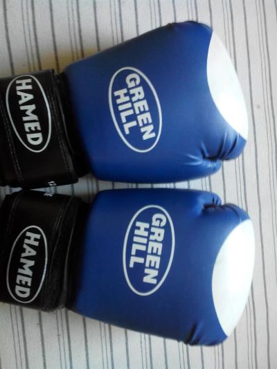 Лот: 3850287. Фото: 1. Перчатки боксёрские HAMED 12 oz. Защита тела