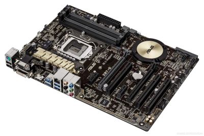 Лот: 4653939. Фото: 1. Мат.плата S1150 Z97 Asus Z97-C... Материнские платы