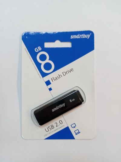 Лот: 17697349. Фото: 1. Флешка USB 2.0 8GB SmartBuy LM05... USB-флеш карты