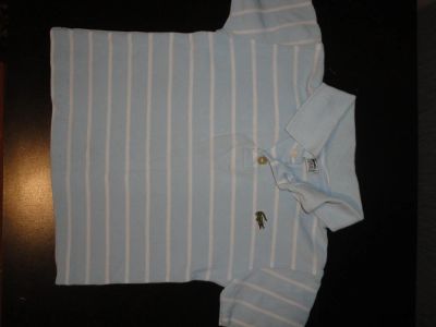 Лот: 4875588. Фото: 1. Голубая футболка Lacoste. Футболки, поло, топы, лонгсливы