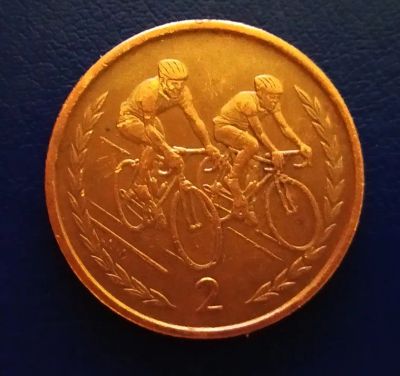 Лот: 19534422. Фото: 1. Мэн (Британский) 2 пенса 1997... Великобритания и острова