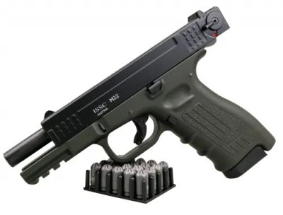 Лот: 19832376. Фото: 1. Охолощенный пистолет Glock-17... Сигнальное и охолощенное (СХП) оружие