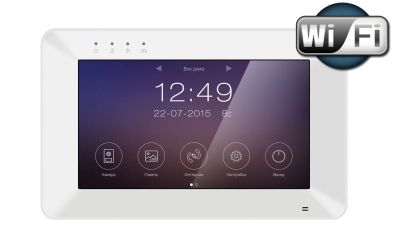 Лот: 3333034. Фото: 1. Rocky HD Wi-Fi (White) Монитор... Домофонные системы