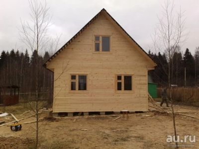 Лот: 8665011. Фото: 1. Дом 6*6 с мансардной крышей. Срубы, бани, дома