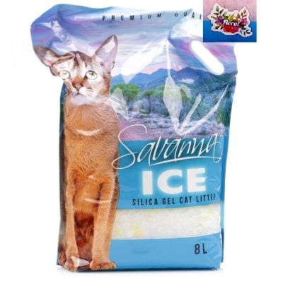 Лот: 16077091. Фото: 1. Savanna (Саванна) ICE 8л, наполнитель... Миски, лотки, наполнители