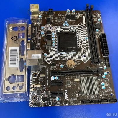 Лот: 16275364. Фото: 1. Материнская плата MSI H110M PRO-VD... Материнские платы