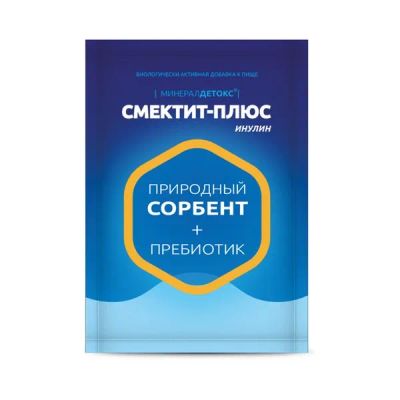 Лот: 25645175. Фото: 1. Минералдетокс Смектит-Плюс инулин... Народная медицина, БАДы