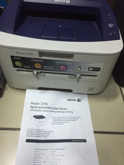 Лот: 11971033. Фото: 1. Принтер Xerox 3140. Лазерные принтеры