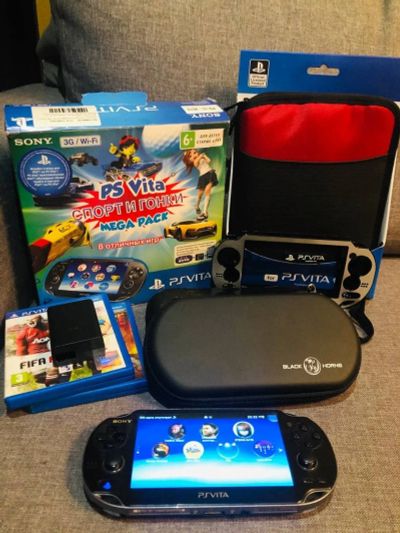 Лот: 17078507. Фото: 1. Playstation Vita 3g + wifi 3.65... Игровые приставки, консоли