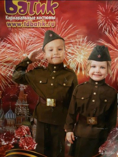 Лот: 16971966. Фото: 1. Новый карнавальный костюм Солдат... Костюмы, пиджаки, комбинезоны