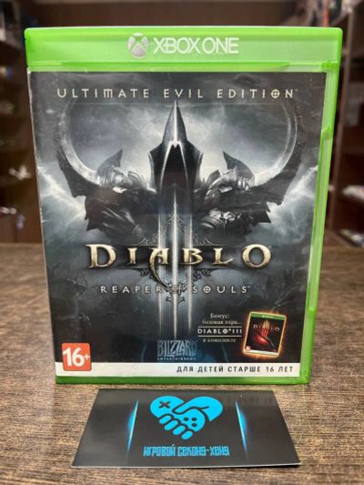 Лот: 21275736. Фото: 1. Diablo 3 III: Reaper of Souls... Игры для консолей