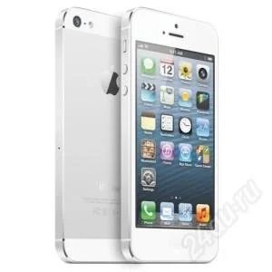 Лот: 2134021. Фото: 1. Apple iPhone 5 16 gb white Sim... Смартфоны