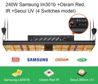 Лот: 16744986. Фото: 1. Top quantum board 255 w lm301b... Светодиодная подсветка