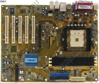 Лот: 598232. Фото: 1. Материнская плата Asus K8N Socket... Материнские платы