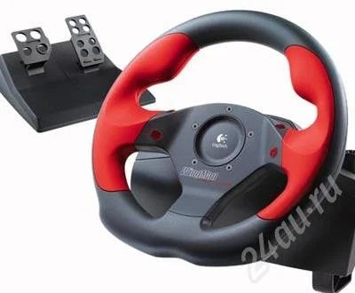 Лот: 722428. Фото: 1. Руль Logitech formula force gp. Рули, джойстики