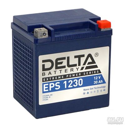 Лот: 13124820. Фото: 1. Аккумулятор Delta EPS 1230 (12V... Аккумуляторы