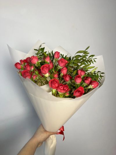 Лот: 24890400. Фото: 1. 4. Букет-комплимент. Свежие цветы
