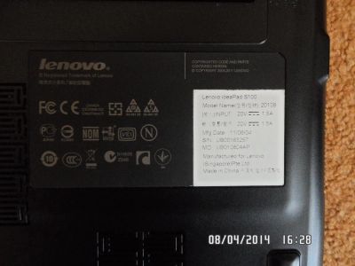 Лот: 3949803. Фото: 1. Lenovo IdeaPad S100. Читаем описание... Ноутбуки