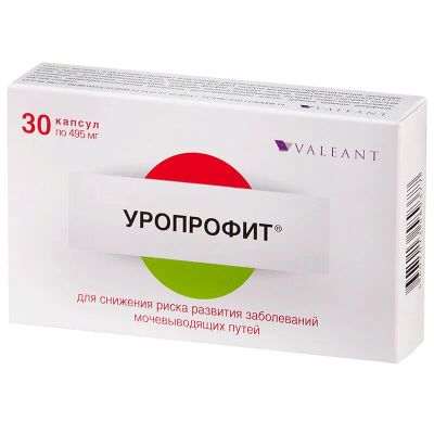 Лот: 24621280. Фото: 1. Уропрофит капсулы 30 шт. Лекарства