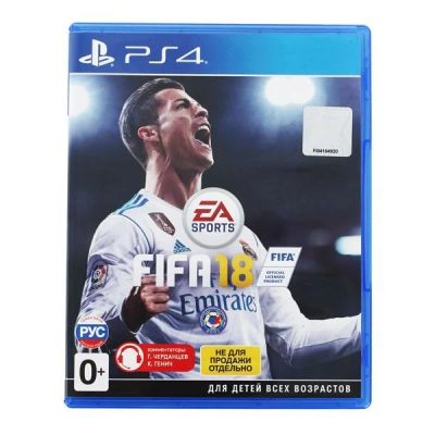 Лот: 11973394. Фото: 1. PS4 PlayStation 4 FIFA18 + Чемпионат... Игры для консолей