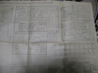 Лот: 18552285. Фото: 1. Принципиальная схема телевизора... Запчасти для телевизоров, видеотехники, аудиотехники