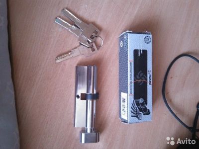 Лот: 7655452. Фото: 1. Цилиндр к металлической двери... Замки