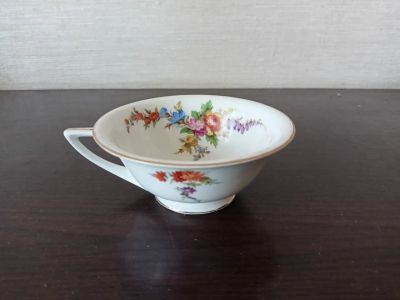 Лот: 25508437. Фото: 1. Чайная кружка с рисунком. Кружки, стаканы, бокалы