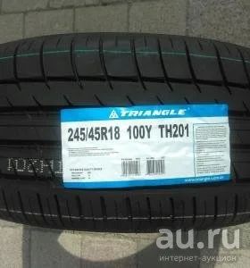 Лот: 11875682. Фото: 1. Triangle 245/45R18 TH201. Шины