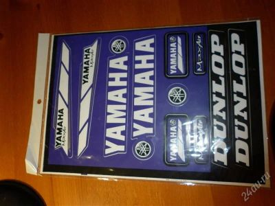Лот: 778692. Фото: 1. Наклейки Yamaha. Аксессуары
