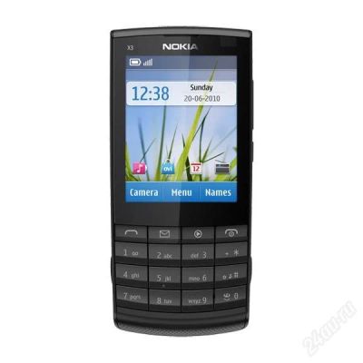 Лот: 1990670. Фото: 1. nokia x3-02 чёрный продажа/обмен. Кнопочные мобильные телефоны