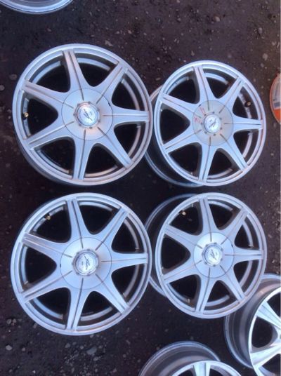 Лот: 5897908. Фото: 1. Литые диски R15 5x100 из Японии. Диски