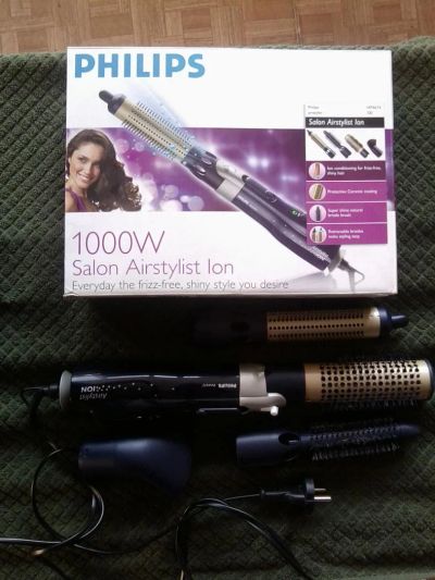 Лот: 3735457. Фото: 1. Фен-щётка Philips beauty Airstylist... Укладка и стрижка волос, бритьё, эпиляция