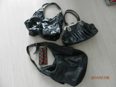 Лот: 3735905. Фото: 1. 3 больших сумки ( лакированная... Сумки