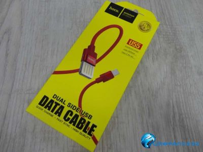 Лот: 13999312. Фото: 1. Кабель Micro USB Hoco U55 (2.4А... Дата-кабели, переходники