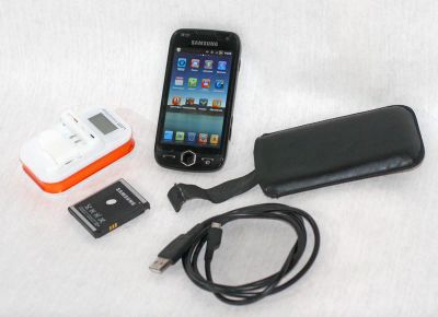 Лот: 3123934. Фото: 1. Samsung GT-i8000 (WM+Android... Смартфоны