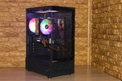 Лот: 23706572. Фото: 1. Мощный игровой ПК [Ryzen 5-5600... Компьютеры в сборе