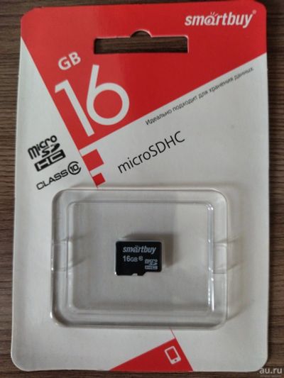 Лот: 18218762. Фото: 1. Smartbuy micro SD 16 GB class... USB-флеш карты