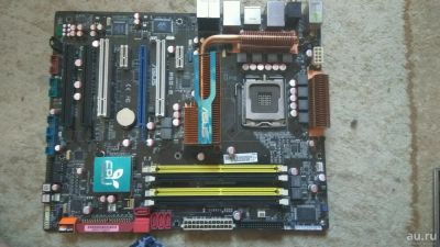 Лот: 10037354. Фото: 1. Материнская плата Asus P5Q-E. Материнские платы