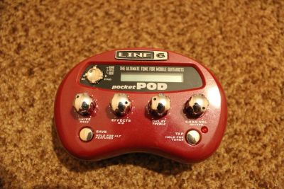 Лот: 4278080. Фото: 1. Line 6 Pocket Pod. Гитарные эффекты и комбоусилители