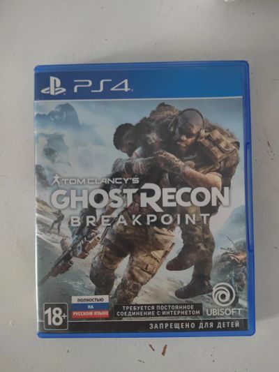Лот: 19284900. Фото: 1. Ghost recon breakpoint ps4. Игры для консолей