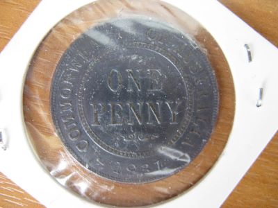 Лот: 15785740. Фото: 1. Австралия 1 пенни 1931 года. Отличная... Австралия и Океания