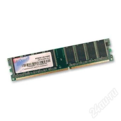 Лот: 472998. Фото: 1. Оперативная память DDR - 1GB PC-3200... Оперативная память