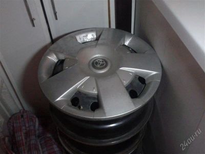 Лот: 1284537. Фото: 1. Штамповка Toyota r15 5*114.3 плюс... Диски
